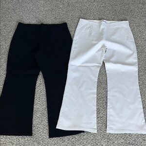 NIC & ZOE Berkeley Flare Crop 2 Pairs 10 petite